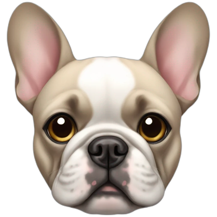 french bulldog  emoji
