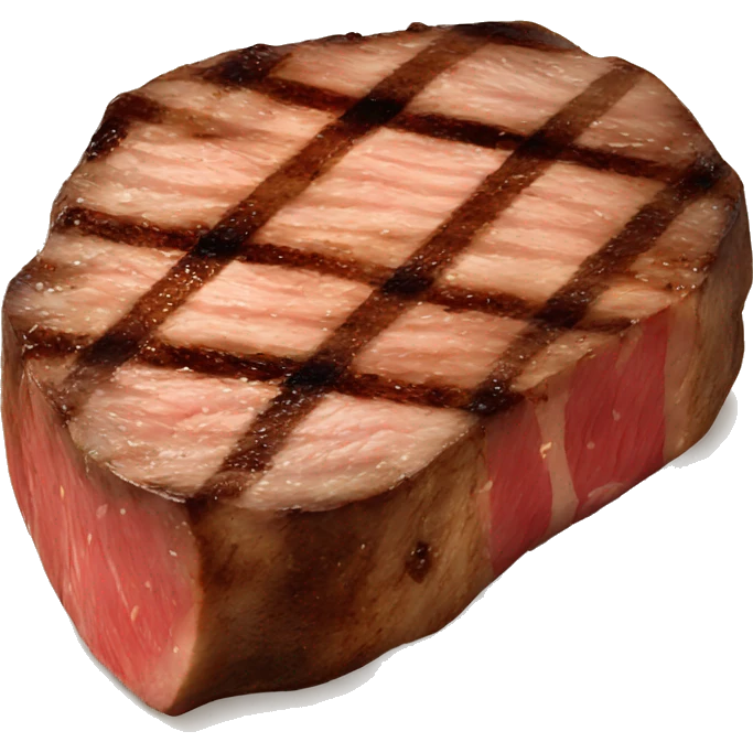 grilled steak emoji