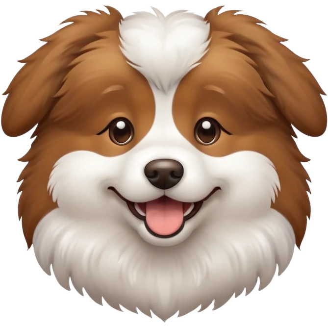 Cute dog emoji