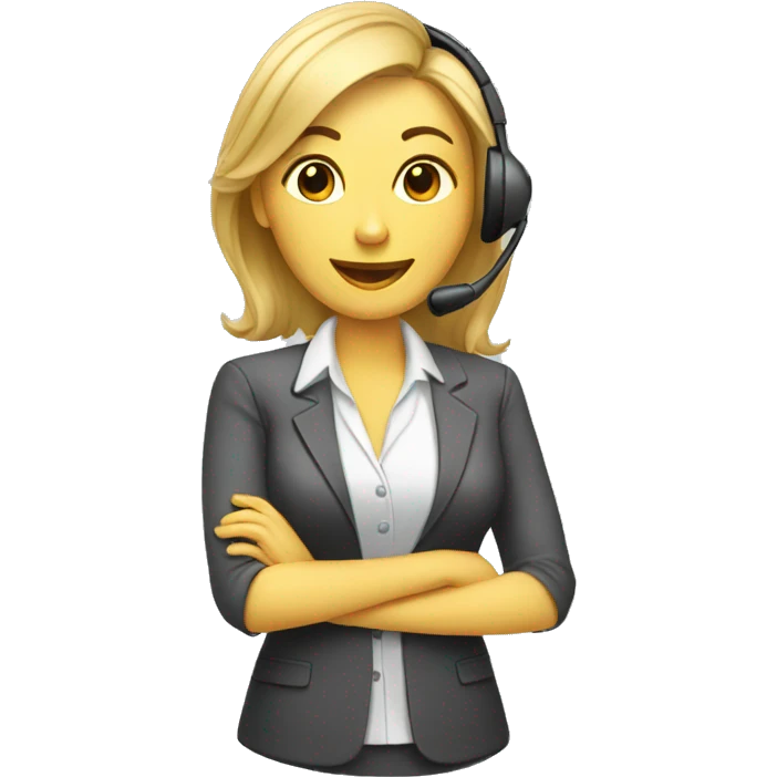 telemarketing attendant woman emoji