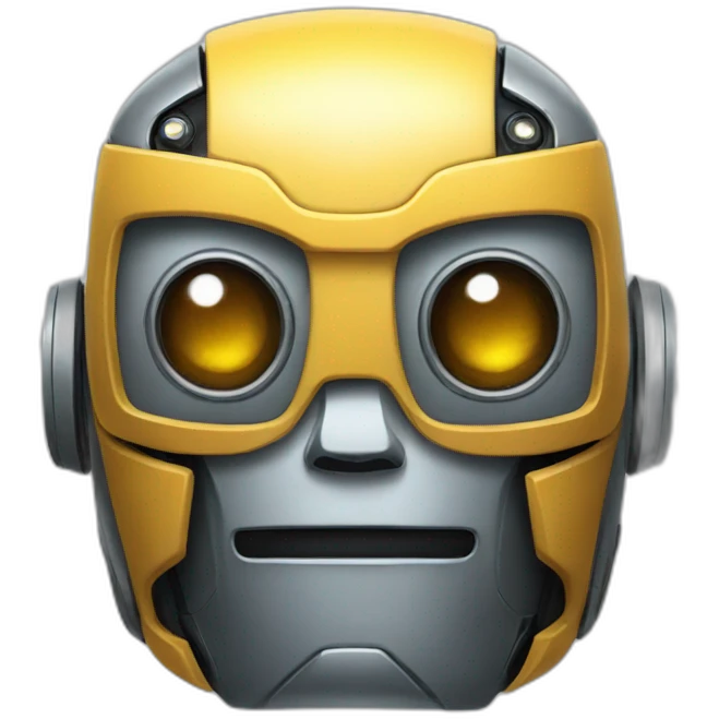 Robot lloron emoji