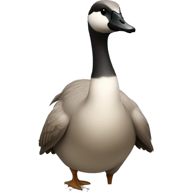 canadian goose playing videogames emoji