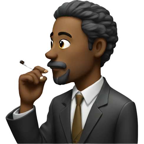 man smoking dude emoji