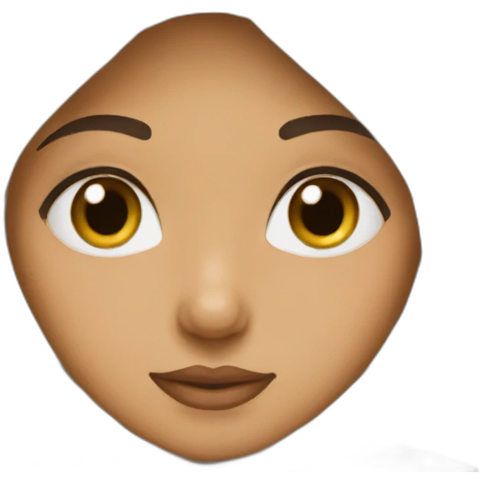 Lightskin with a hijab emoji