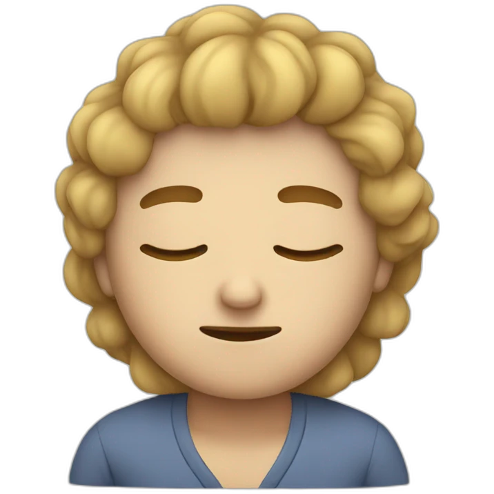 Sleep at class emoji