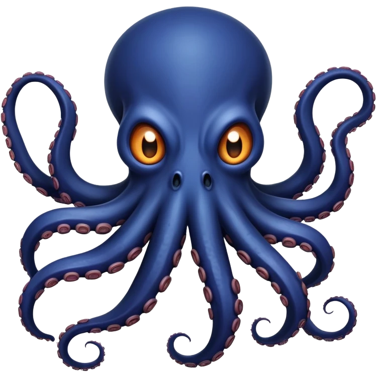 An octopus that’s evil emoji