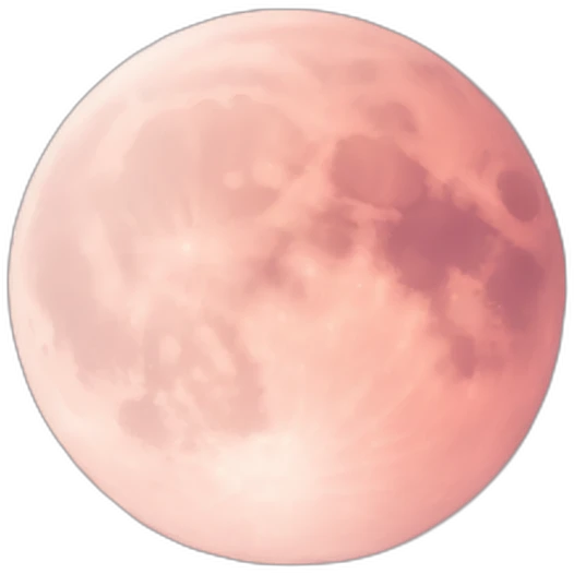 Rose moon emoji