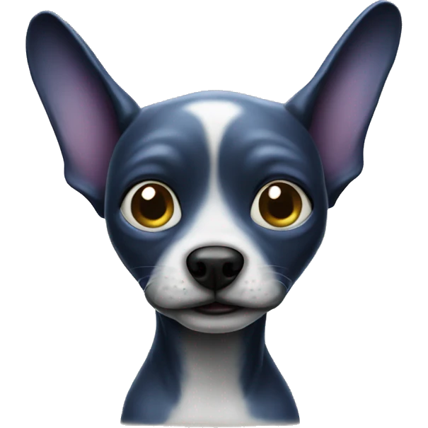 A alien dog emoji