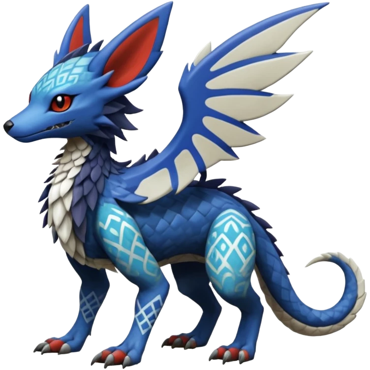  exotic Fakémon-Pokémon-Trico-Protogen-Primagen-Sergal-Nargacuga-Vernid-creature emoji