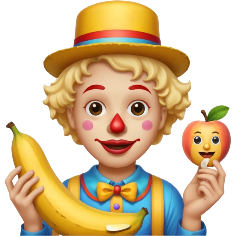 🍑🍌💩🤡 emoji