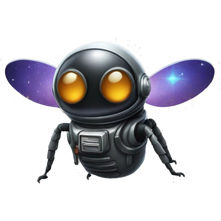 a space fly emoji