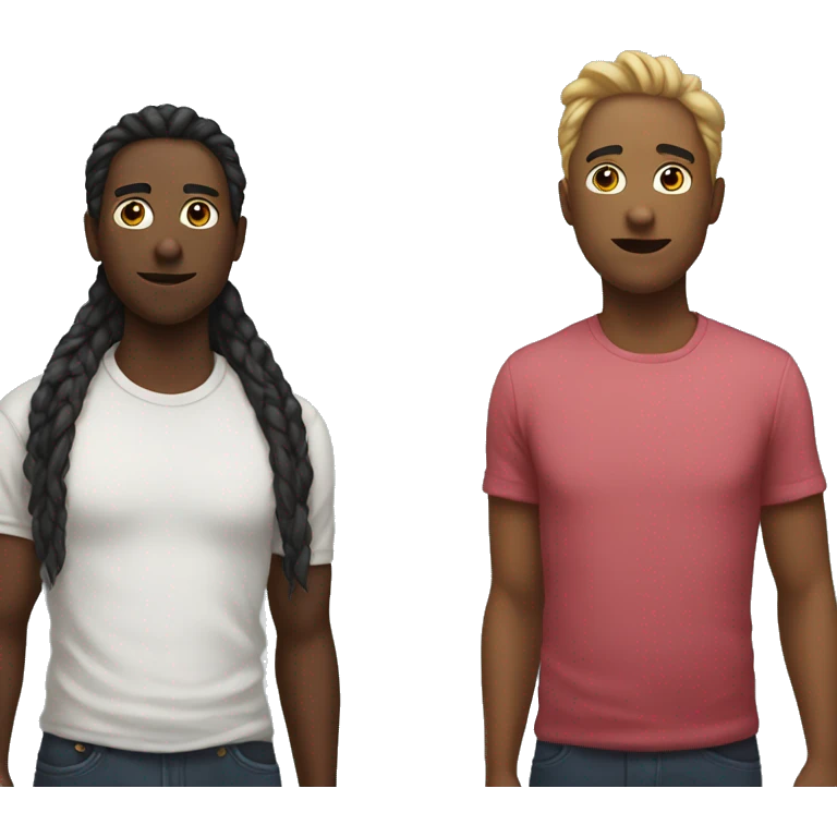 2 member vs 1 member emoji
