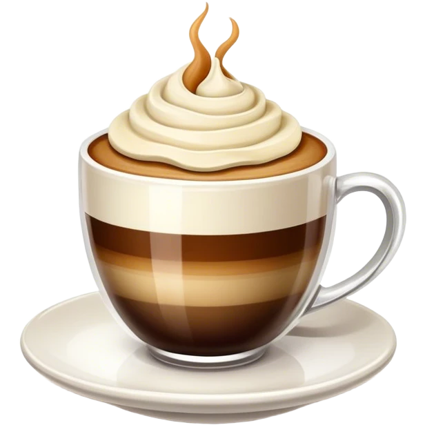 Coffe with cream emoji