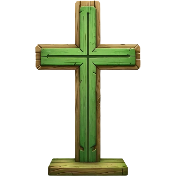 change the red cross emoji color from red to green color emoji