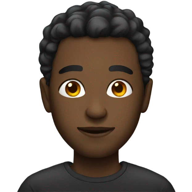 Black man  emoji