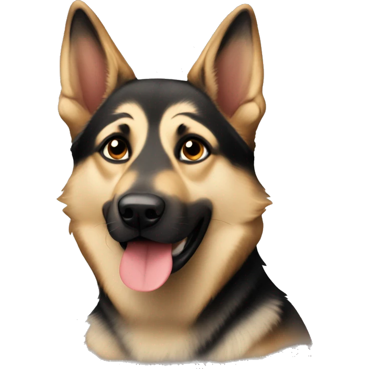 German Shepard and husky mix  emoji
