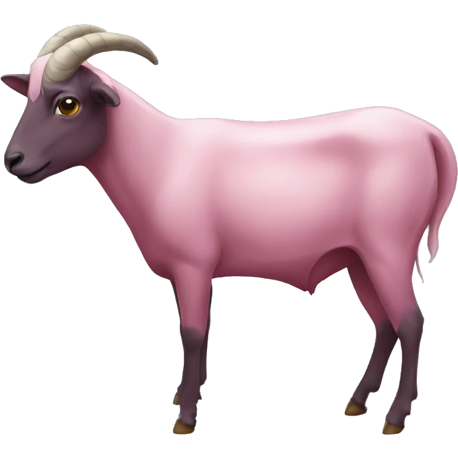 Cabra loca rosa emoji