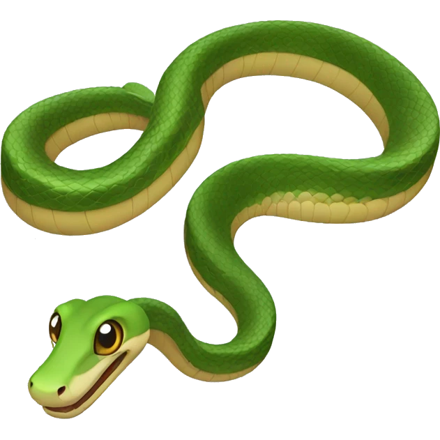 snake swimming emoji