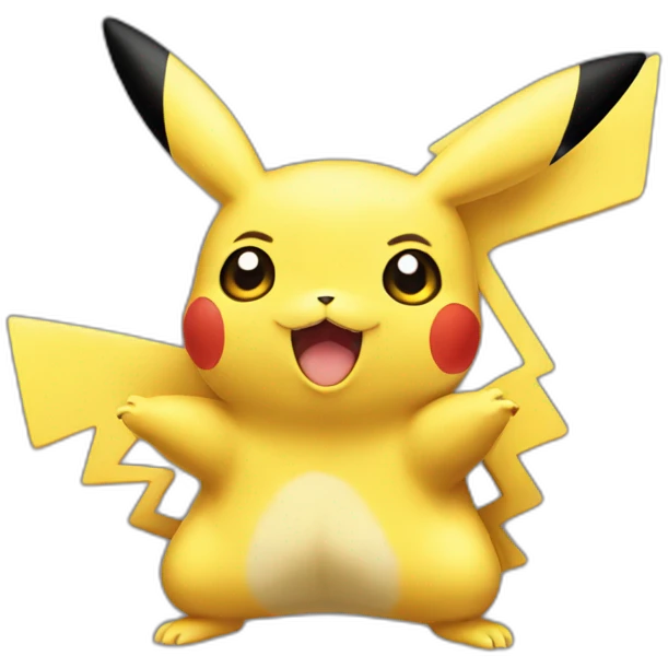 Tete de pikachu emoji