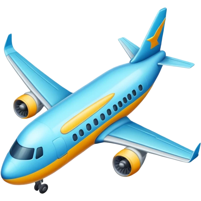 Lung and airplane sticker combination emoji