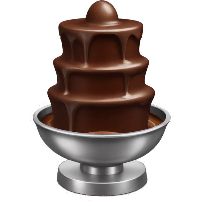chocolate fountain emoji