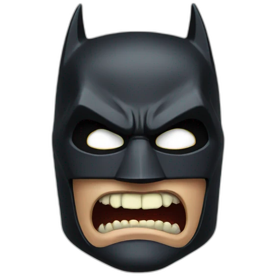 batman scary emoji