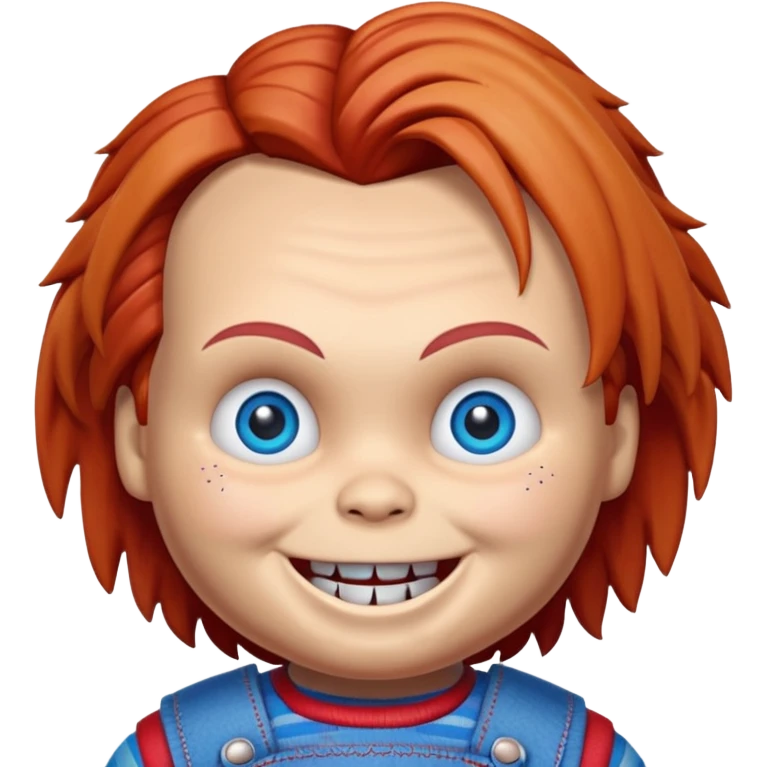 Un emojin de chuky emoji