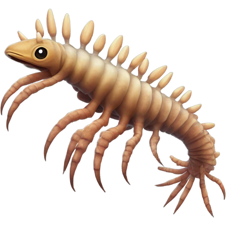 Prehistoric Anomalocaris emoji