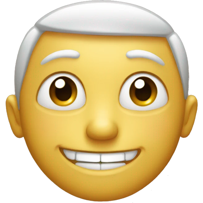 smiling head emoji