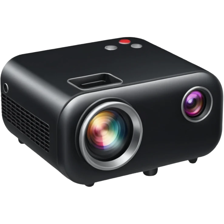 round small projector emoji
