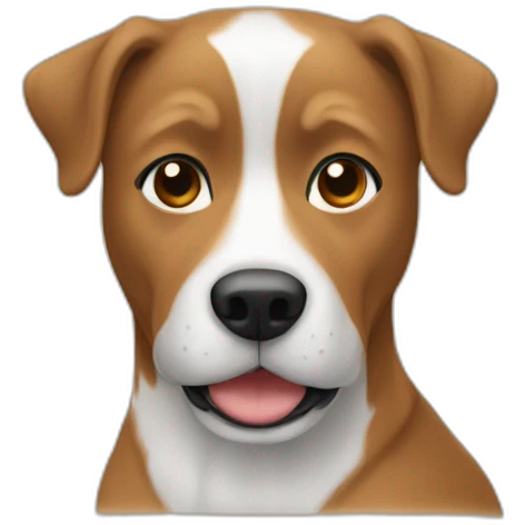 Mamie avec son chien emoji
