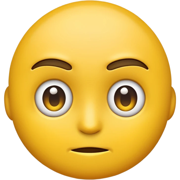 emoji with a raised eyebrow emoji