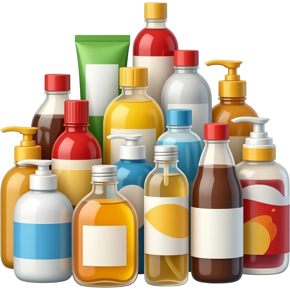 the collected pile of products emoji