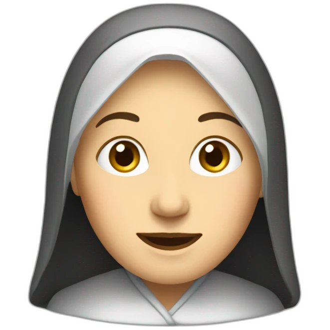 La nonne emoji