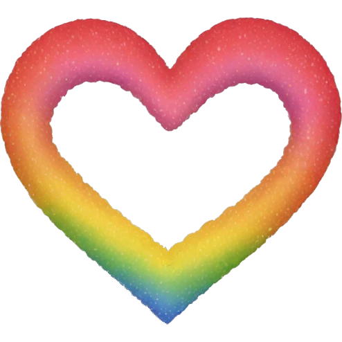 Rainbow Heart  emoji