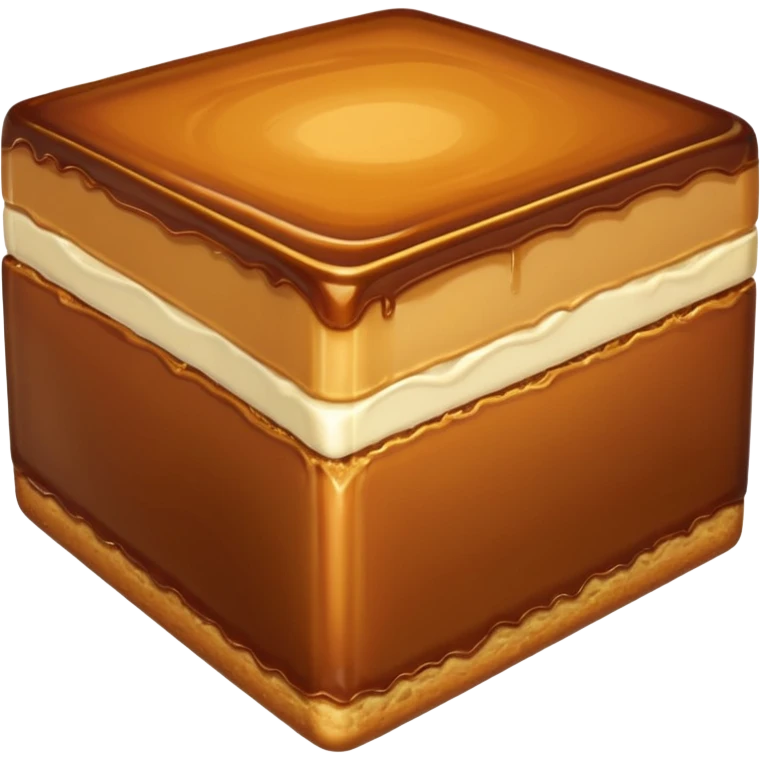 caramel slice emoji