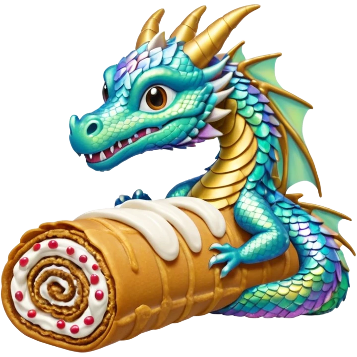 Slick dragon mixed cananoli emoji