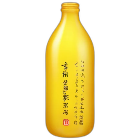 yellow bottle with “KotoStudio” text emoji