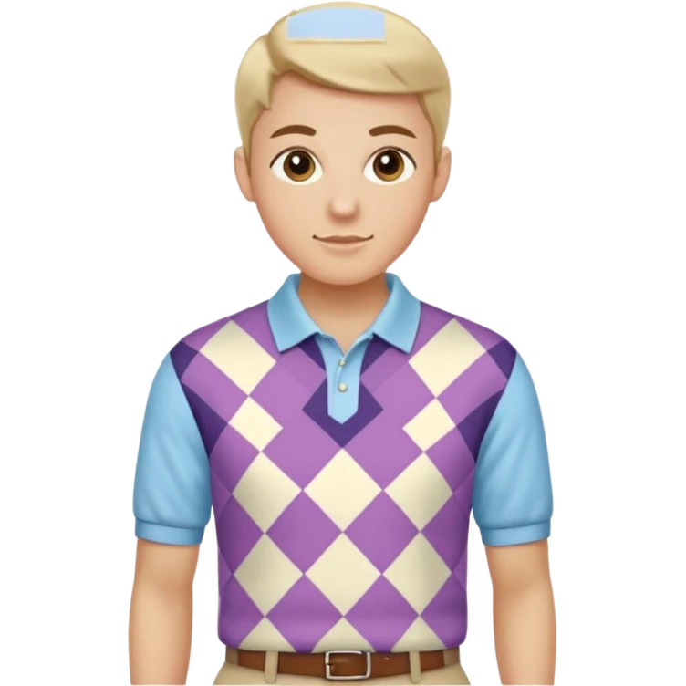 Make me a preppy aesthetic emoji