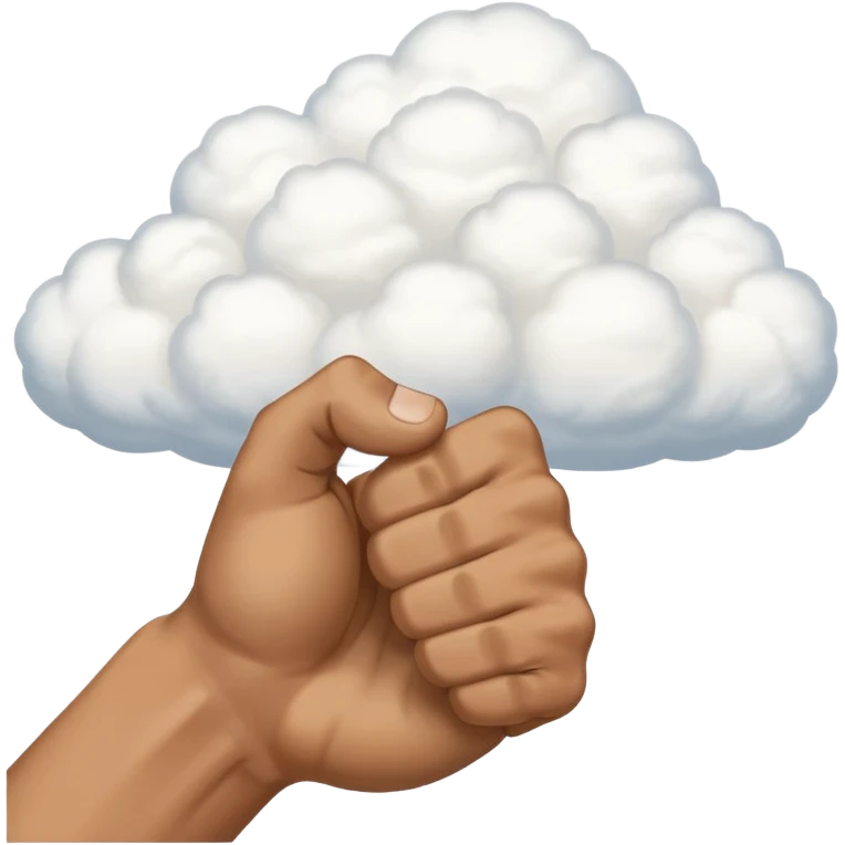 🖐✊️🫳🤛💪🦵🦶☁️ emoji