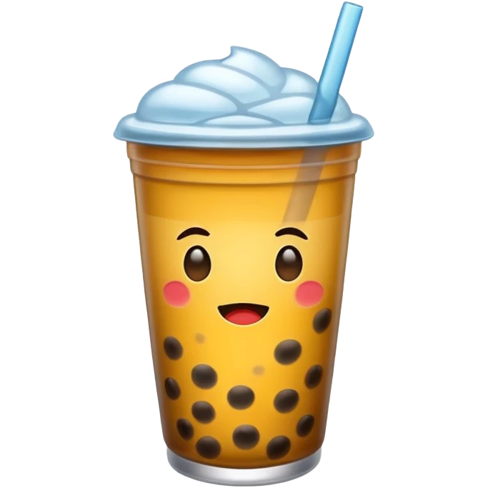 Boba cool emoji