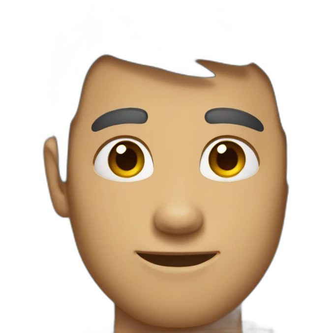 Handsome guy emoji