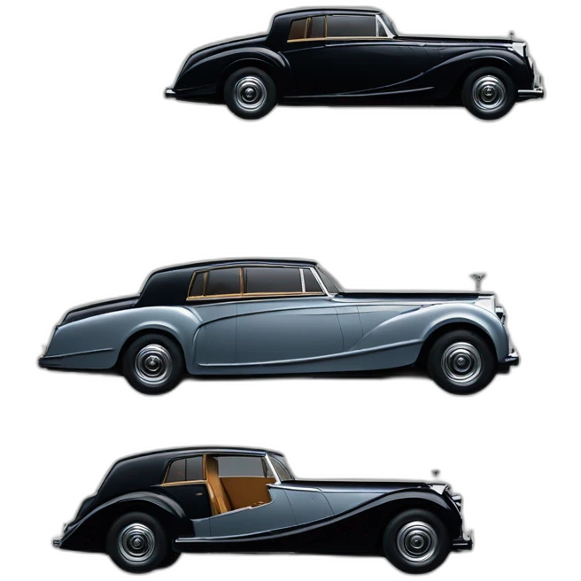 Rolls-Royce ib black and skt color emoji