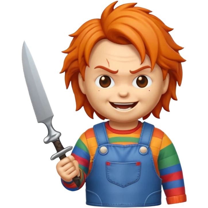 Un emojin de chuky emoji