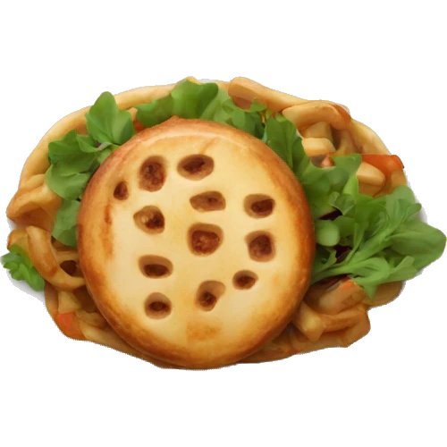 Fine dining dish emoji