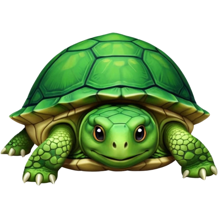 Une tortue très sage emoji