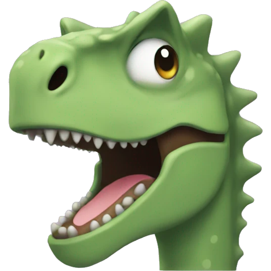 Dino from seventeen emoji