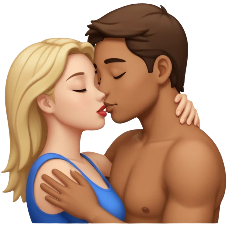 Making out emoji