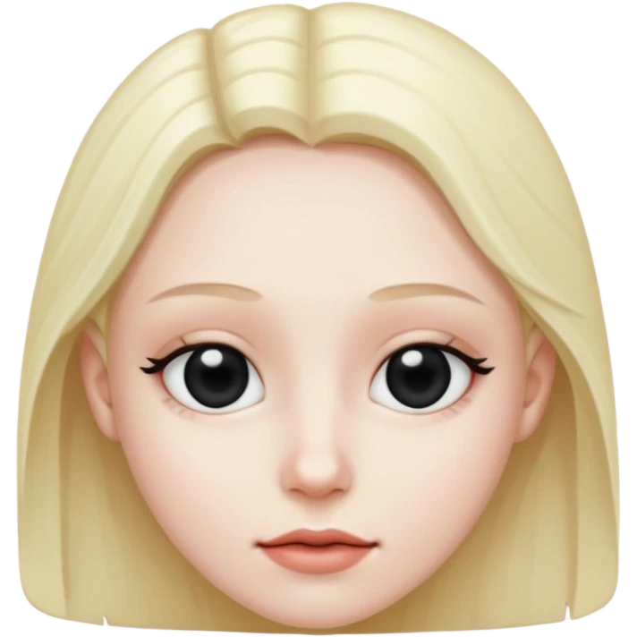 eyes are purely black emoji