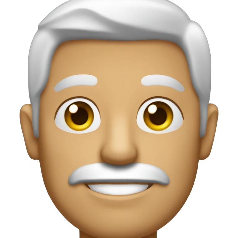 Hombre con gran nariz emoji